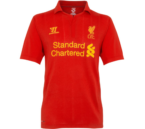Our new home kit for 2012-13 - Liverpool FC